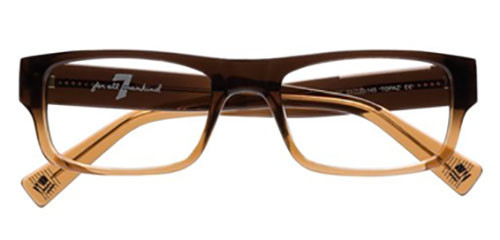 7 For All Mankind Authentic 7 For All Mankind 707 53 20 143 Topaz Eyeglasses