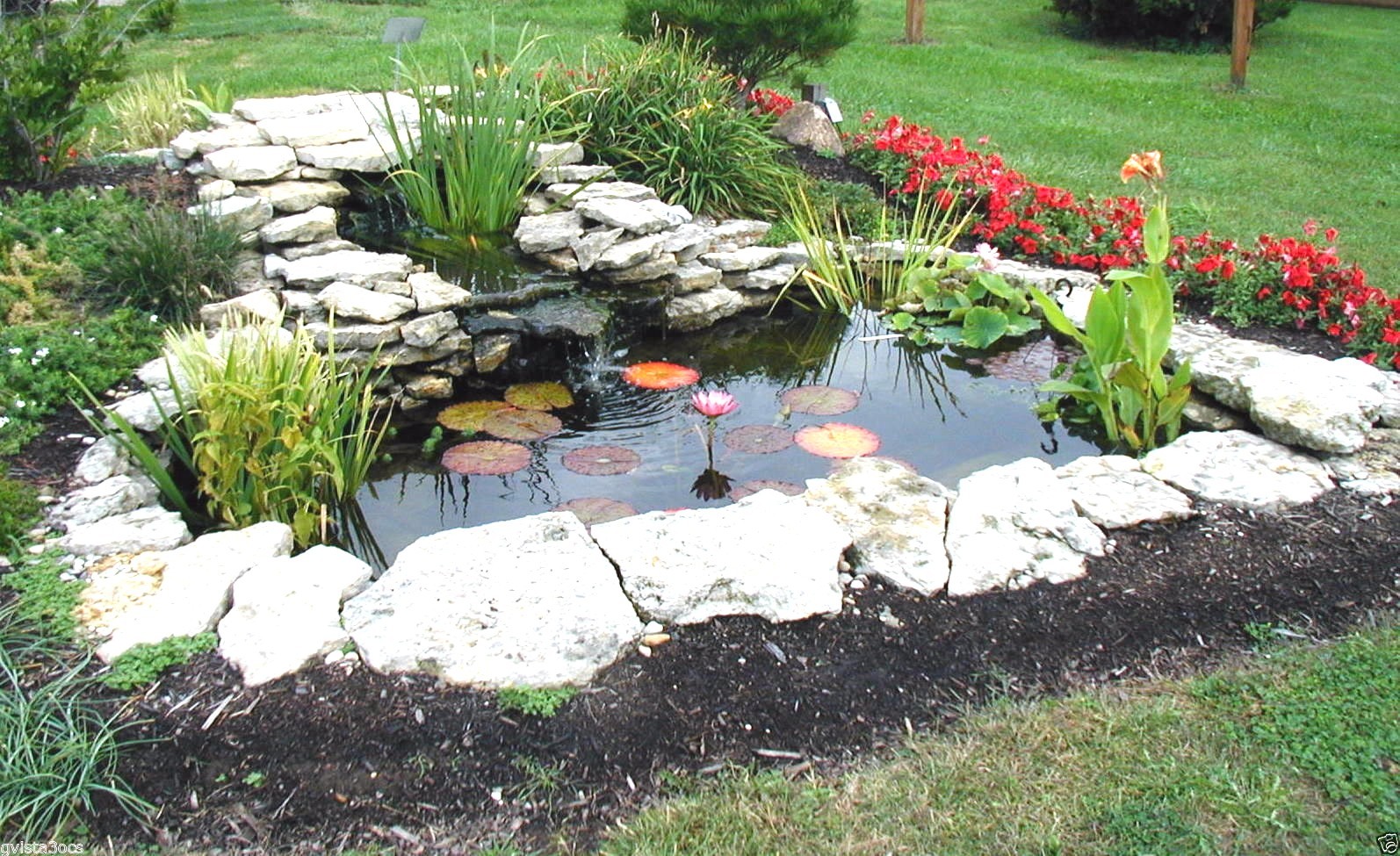 American Pond Apfmd8x11 American Deluxe Pond Kit 8x11 Waterfall