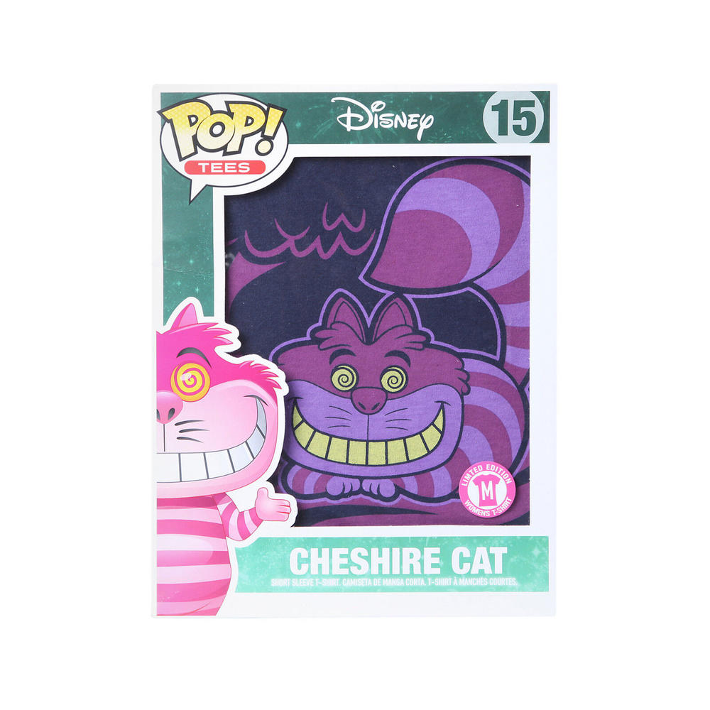 New Funko Disney Pop Cheshire Cat Girls T Shirt Alice In