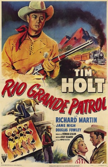 Pop Culture Graphics Rio Grande Patrol Movie Poster 11 X 17 Pop Culture Graphics Rio Grande Patrol Movie Poster 11 X 17
