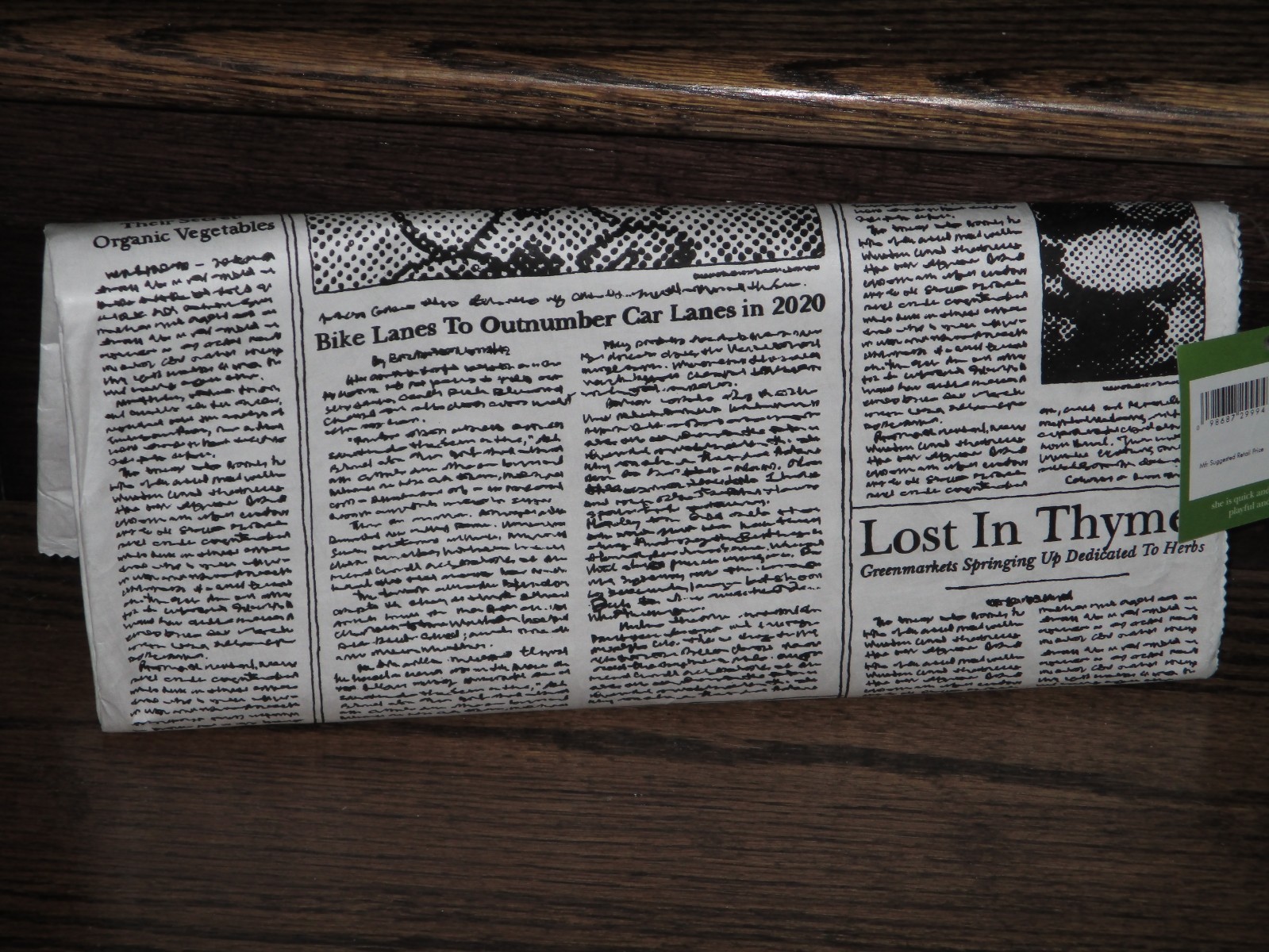 Kate Spade Kate Spade New York Glitzy Ritzy Newspaper Clutch Bnwt
