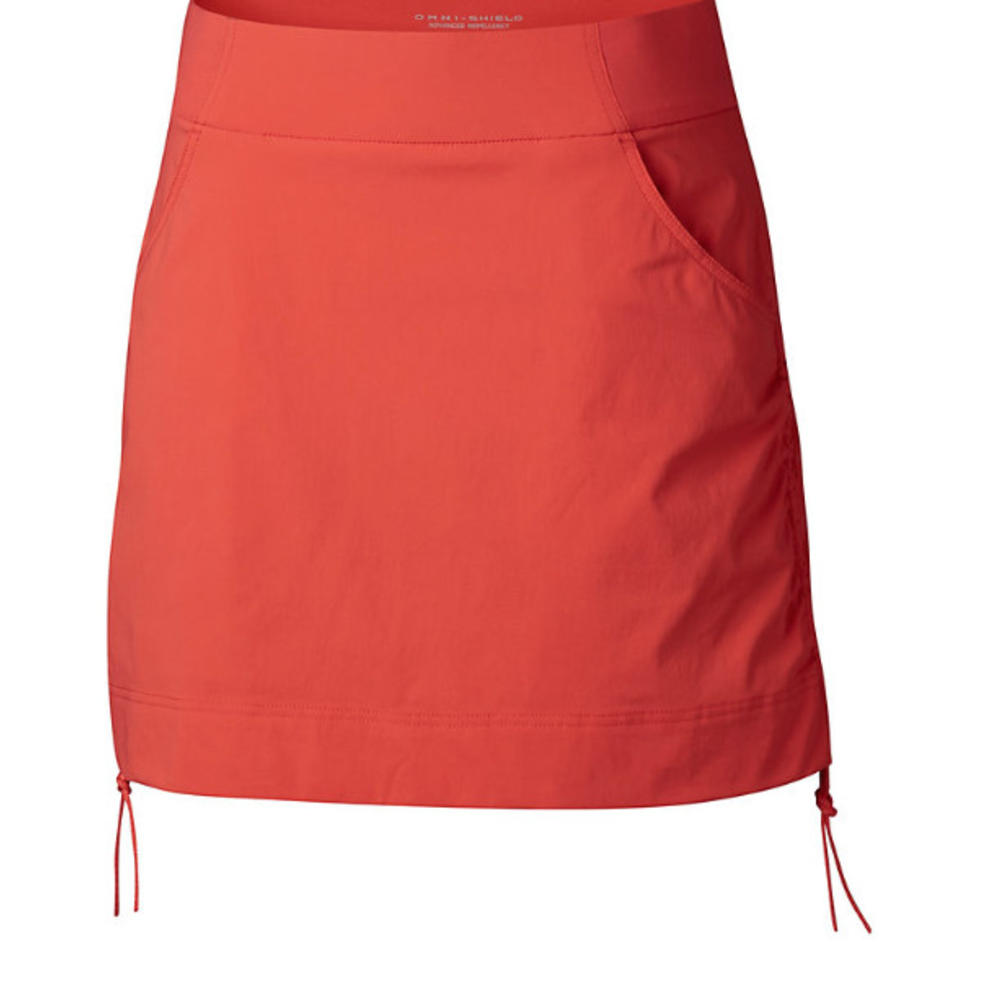 Columbia Women S Anytime Casual Skort L Xl Red Coral 1492691653 Nwt