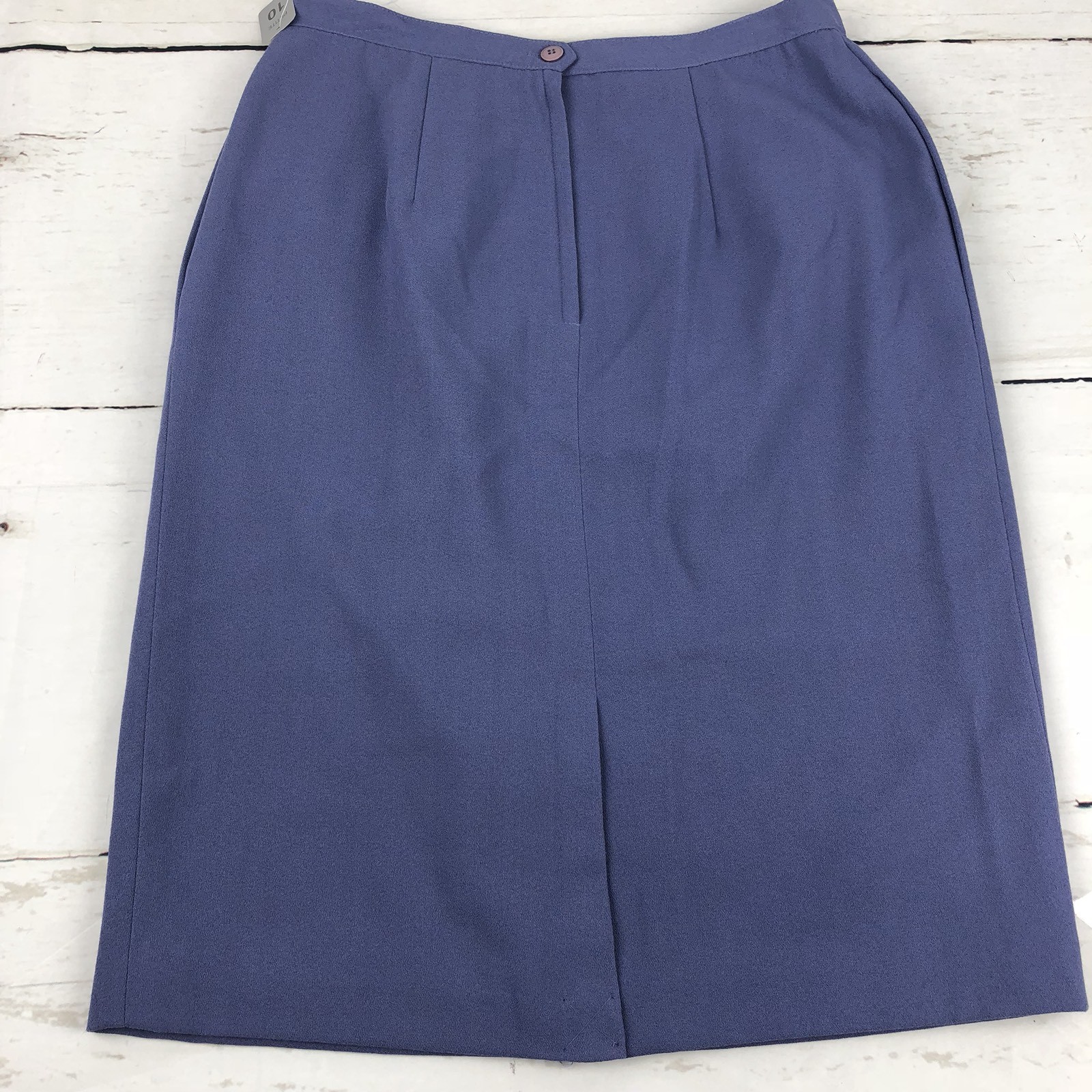 Dressbarn Dress Barn Skirt Womens 10p Petite Lavender Pencil Lined