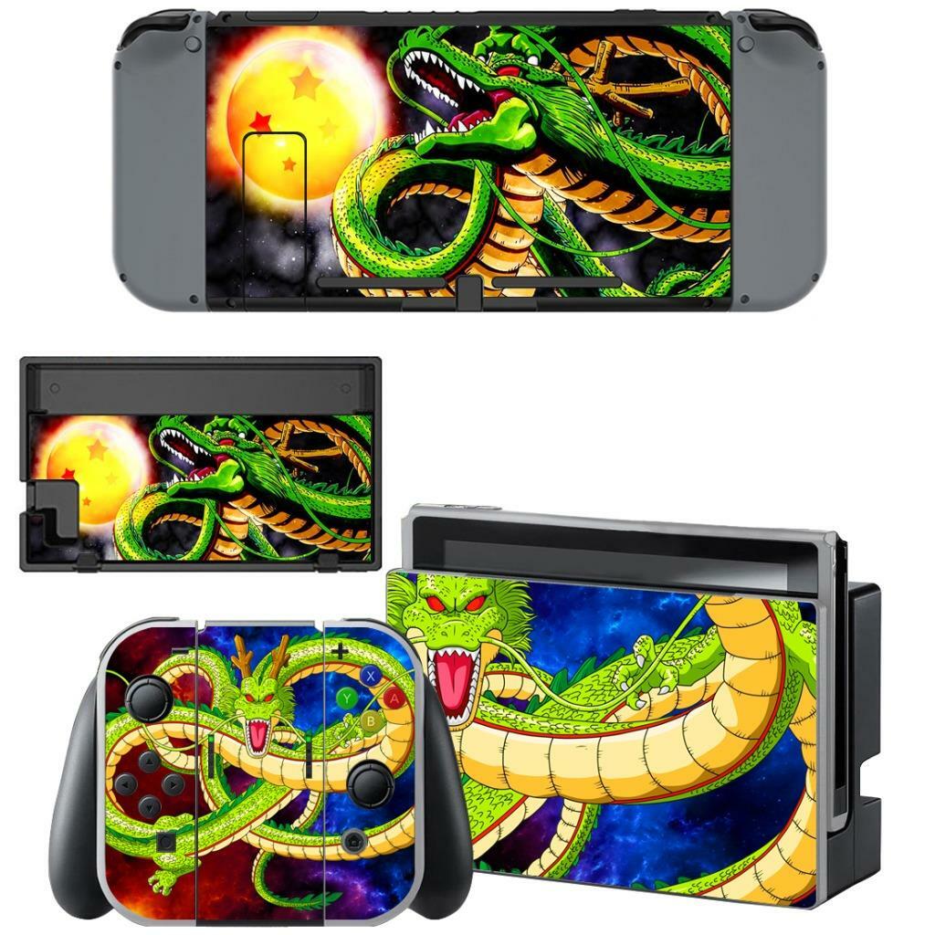 Inn Dragon Ball Z Shenron Anime Nintendo Switch Joy Con Dock Console Vinyl Skin Wrap