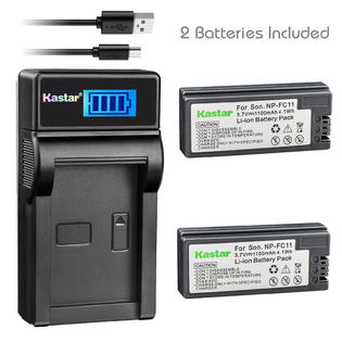 Kastar Hand Tools Ch Lcd3 2b Fc11 Kastar Battery Charger For Sony Np Fc11 Infolithium Battery Dscp8 Dscp10 Dscv1