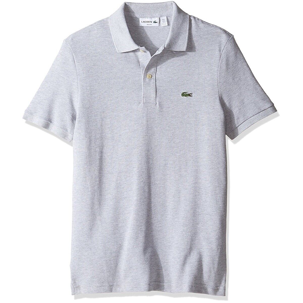Lacoste Men Classic Pique Slim Fit Casual Cotton Jersey Pique Polo T-Shirt NEW