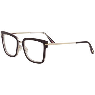 Tom Ford Women S Tf5507 Tf 5507 071 Bordeaux Full Rim Optical Frame 53mm Tom Ford Women S Tf5507 Tf 5507 071 Bordeaux Full Rim Optical Frame 53mm