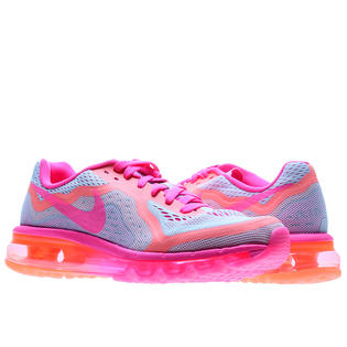 Nike Air Max 2014 Gs Pure Platinum Bright Mango Girls Running