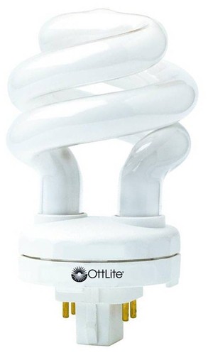 Ottlite Ott Lite Visionsaver 4 Pin 18 Watt Plug In Swirl Bulb