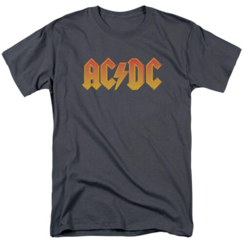 Trevco ACDC LOGO Licensed Adult Men's Graphic Band Tee Shirt SM-5XL