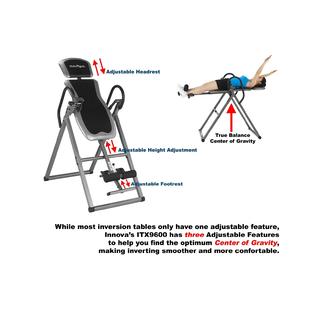Innova Health and Fitness Innova ITX9600 Heavy Duty Inversion Table ...