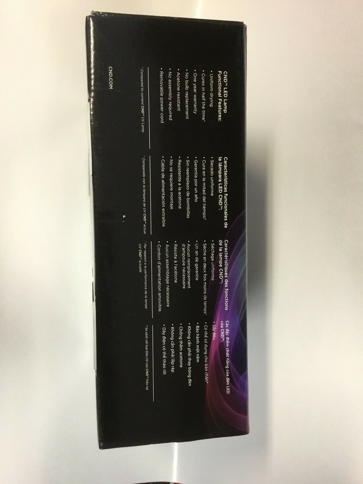 Cnd Shellac Professional Led Light Lamp 3c Technology New With Large Top Base