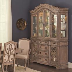 Broyhill Furniture Attic Heirlooms China Door Hutch And Base In