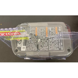 Ryobi P108240 Ryobi 18v One Lithium Ion Battery 3ah High Capacity Power Batteries 2 Pc