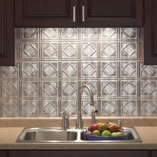 Kitchen Backsplash Decorative Vinyl Panel Wall Tiles Bathroom