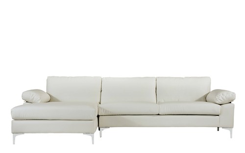 Divano Roma Furniture Sectional Couches Sears Divano Roma Furniture Modern Large Faux Leather Sectional Sofa L Shape Couch Chaise Lounge