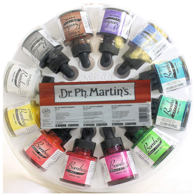 Dr Ph Martins Dr Ph Martin S Bombay India Ink Bottles Alcohol Ink Set 1 New Sealed Dr Ph Martins Dr Ph Martin S Bombay India Ink Bottles Alcohol Ink Set 1 New Sealed