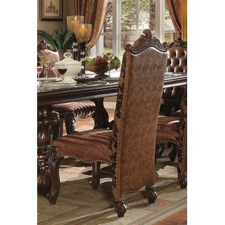 Acme United Versailles 9 Piece Formal Dining Room Set 120 Table