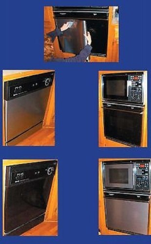 Dishwasher Panel Kit Stainless Steel Ezfaux Decor Dishwasher Stainless Steel Film Panel Replacement As Seen On Rachael Ray