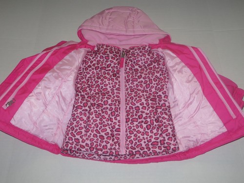 Children S Place Nwt Baby Girls Xpedition Winter Ski Coat 3 In 1 System Jacket Sz 12 18 24 Months