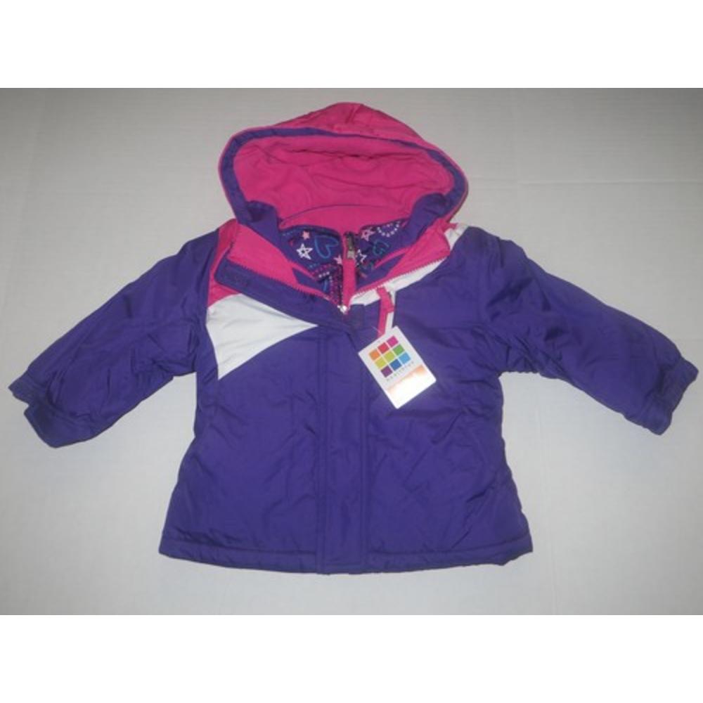 Children S Place Nwt Baby Girls Xpedition Winter Ski Coat 3 In 1 System Jacket Sz 12 18 24 Months