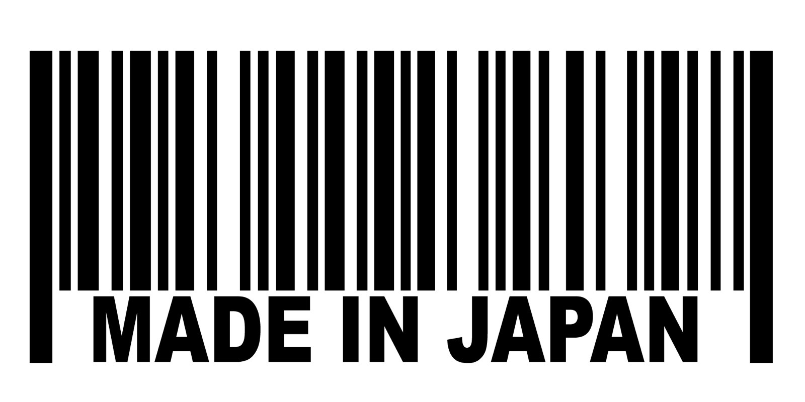 Decals Stickers And Vinyl Made In Japan Tokyo Barcode Car Window Decal Wall Sticker