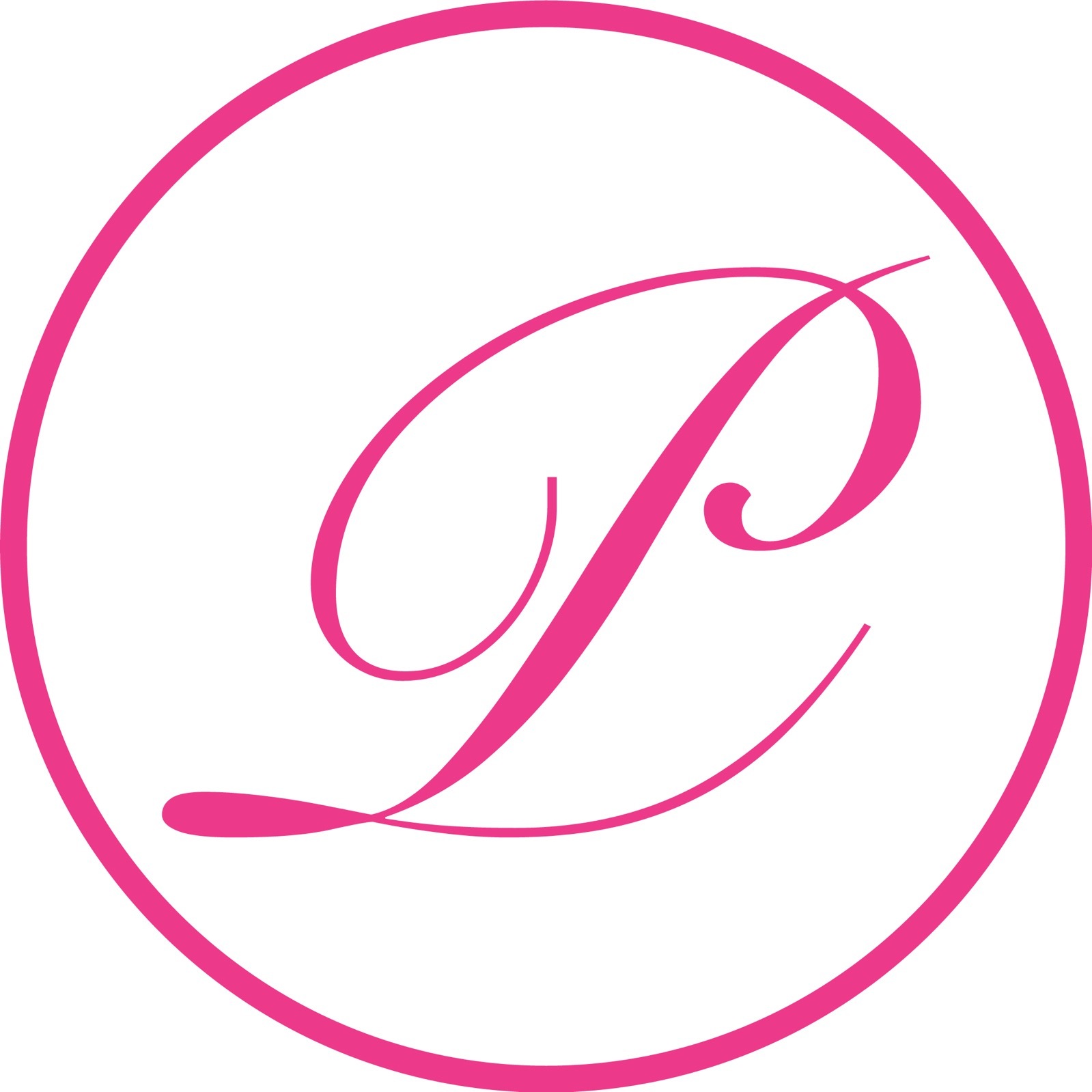 Decals Stickers And Vinyl Circle Monogram Letter P Initial Vinyl Car Decal Window Sticker Lettering Bumper