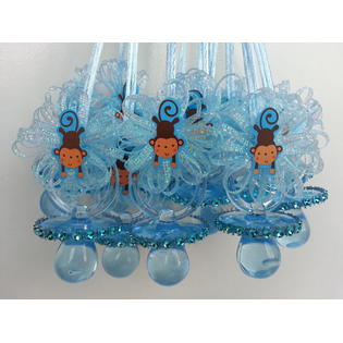 Baby Shower Decorations Monkey Pacifier Necklaces Baby Shower It S A Boy Favors Prize Game Jungle Safari Baby Shower Decorations Monkey Pacifier Necklaces Baby Shower It S A Boy Favors Prize Game Jungle Safari
