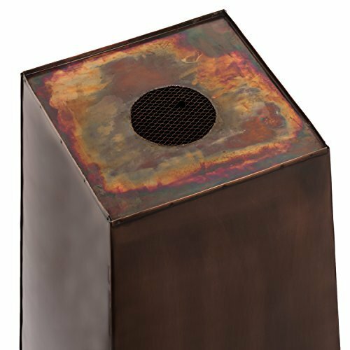 Gar592a H Potter Planter Tall Antique Copper Indoor Outdoor Patio H Potter Planter Tall Antique Copper