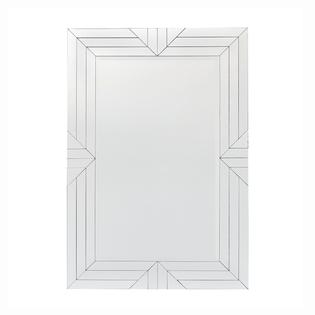 Coaster Transitional Style Home Office Mirror Hall Way Mirrored Geometric Frame Design