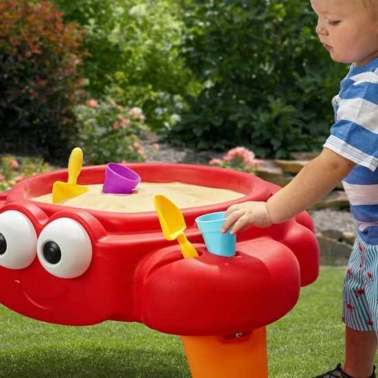 Step 2 Step2 Crabbie Sand Table With Cover Sandbox Toys Direct