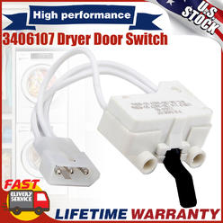 Whirlpool 3406107 Dryer Door Switch Whirlpool