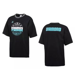 Puma PUMA X Diamond Supply Co Tee Shirt Oversize T-Shirt Black Crewneck Men  S M NWT