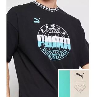 Black Supply X PUMA Oversize Tee Diamond T-Shirt M S Men Shirt Crewneck Co NWT Puma