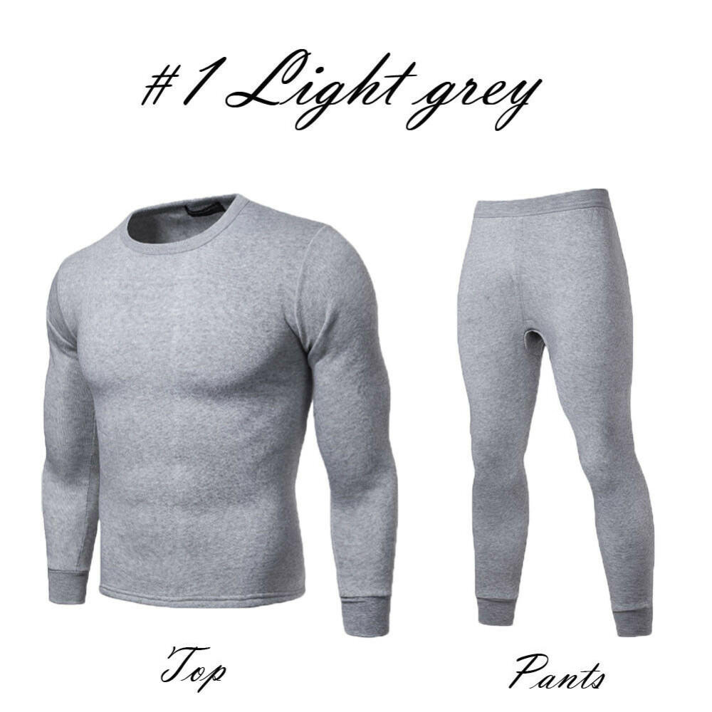 Canis 2019 Men S Winter Warm Velvet Inner Wear Thermal Underwear