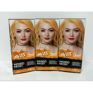 Splat Mango Mash 1 Wash Temporary Hair Dye Lot Of 3 Boxes 1 5 Fl Oz