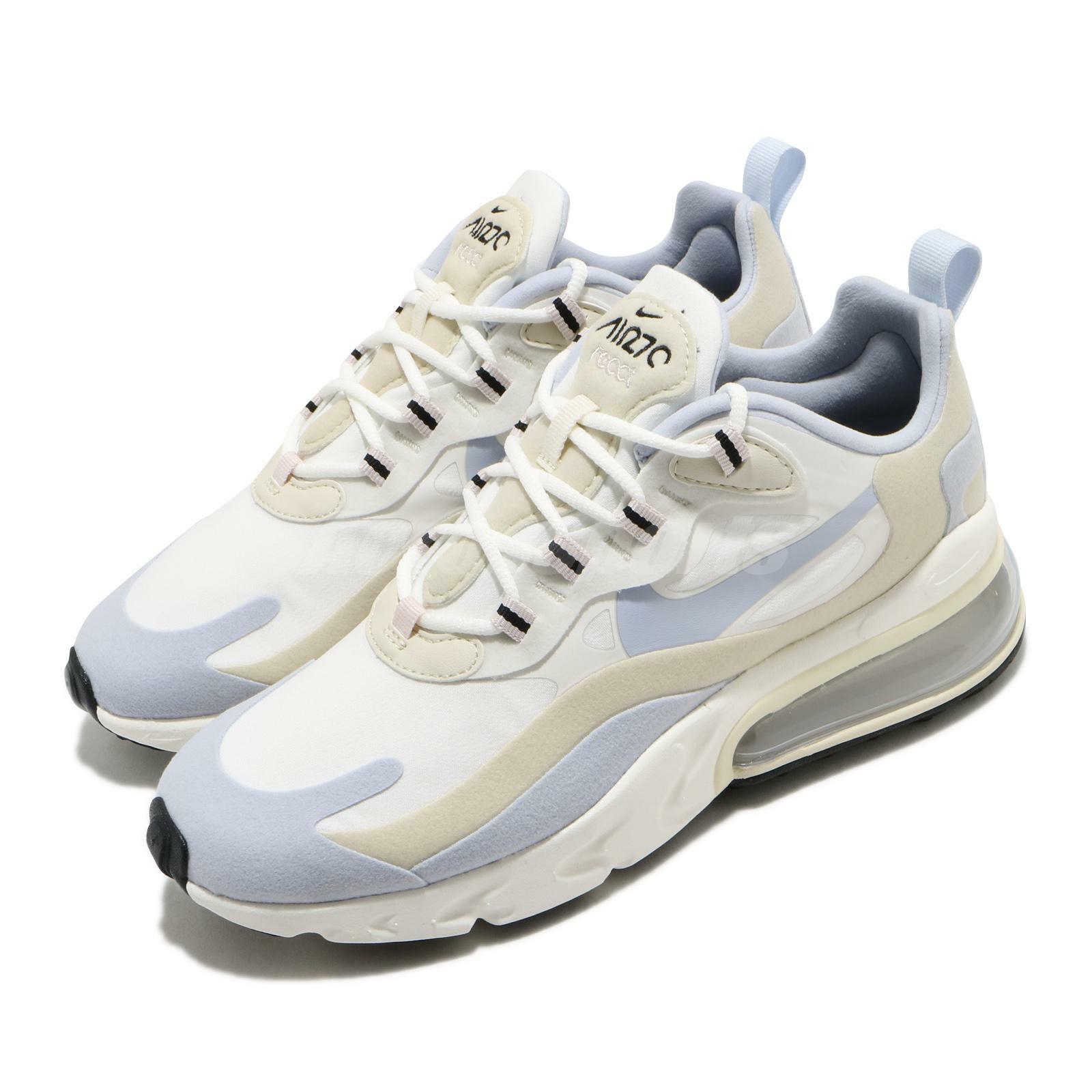 Nike Wmns Air Max 270 React Fossil Summit White Sail Women Lifestyle Ct1287 100
