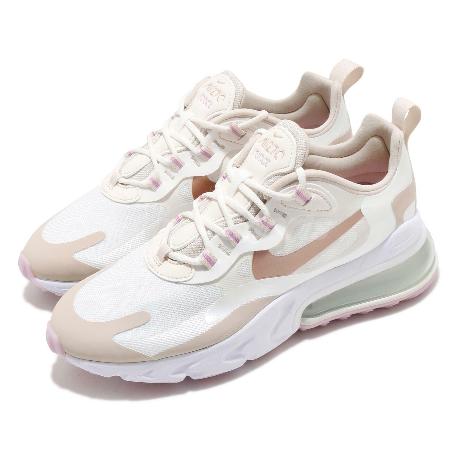 Nike Wmns Air Max 270 React Summit White Metallic Red Bronze Women Cu9333 100