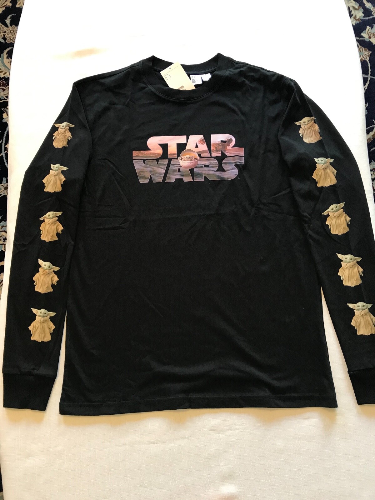 Star Wars H M Baby Yoda Star Wars The Mandalorian Long Sleeve T Shirts New S L Xl New Nwt
