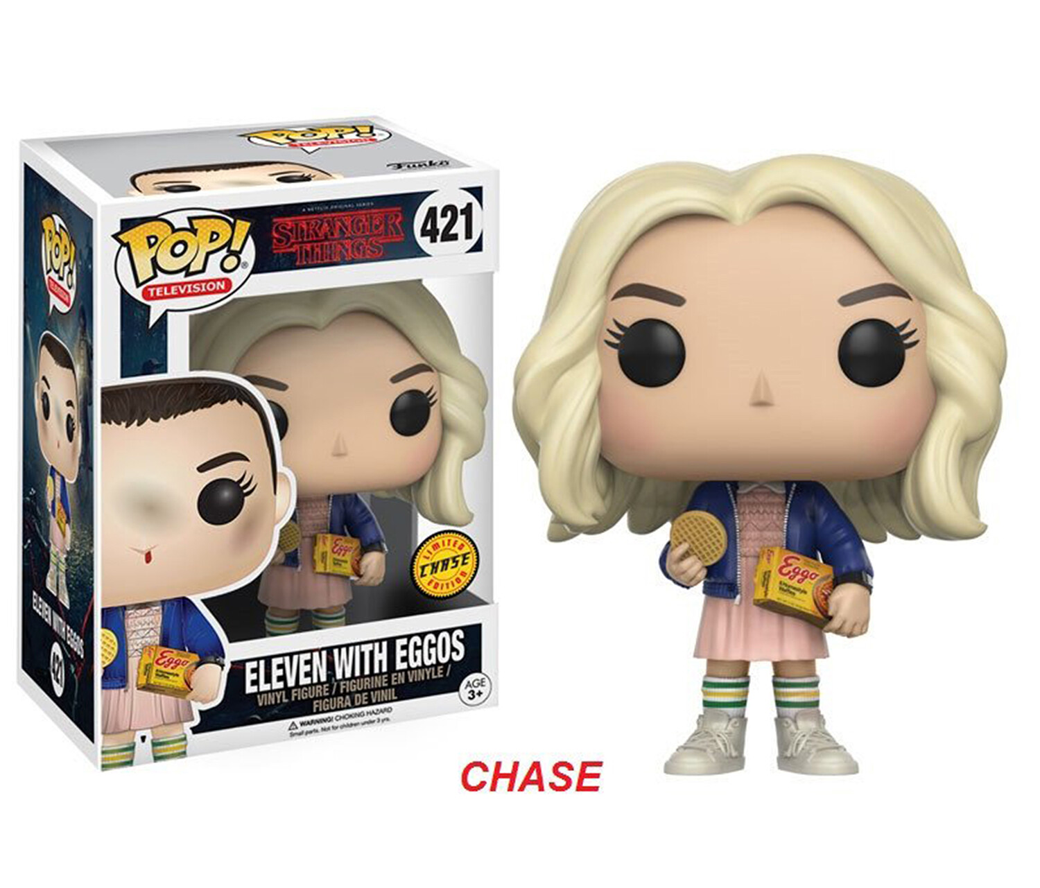 Funko Netflix Stranger Things Eleven With Eggos Pop Vinyl Figure