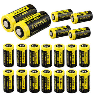 Gbr3513 20pcs Cr123a Garberiel 3v Lithium Camera Batteries Dl123 123 El123 Cr17345