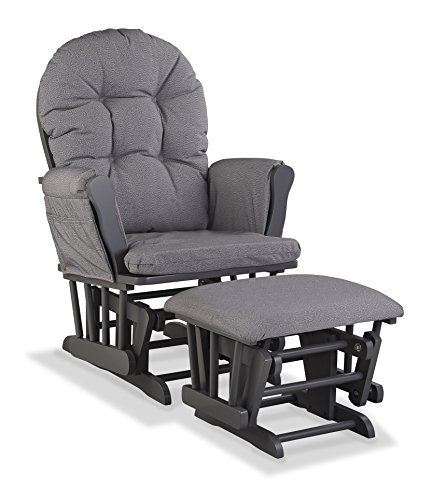 Nursery Rocking Chairs Gliders Sears Storkcraft Custom Hoop Glider And Ottoman Gray Slate Swirl