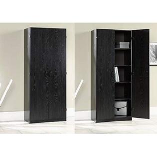 Sdr Furniture Tall 2 Door Pantry Utility Cabinet Storage Cupboard