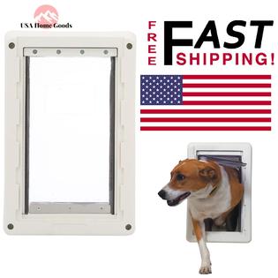 Ideal Pet Ruff Weather 7 25 X 13 Frame Pet Door Dual Flexible