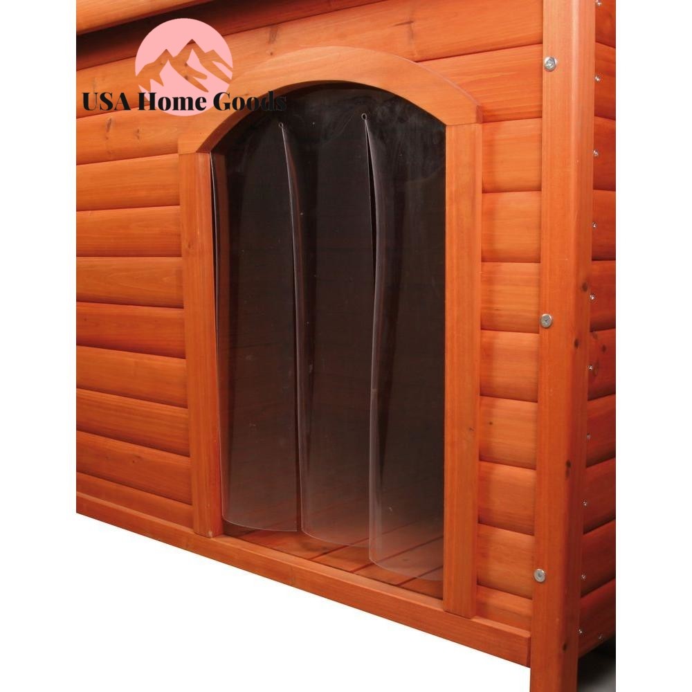 Trixie Dog House Plastic Door Flap 14 75 W X 21 5 H Clear
