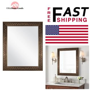 Home Decorators Collection Bronze Framed Fog Free Wall Mirror 24