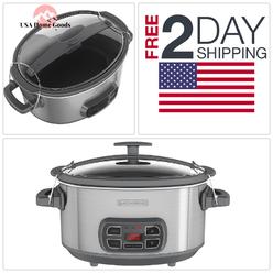 Rival Crock Pot Slow Cooker Stoneware Crock Pot