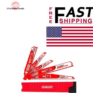 Diablo Saw Blade Carbide Reciprocating Set 5 Piece Perma Shield