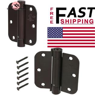 Everbilt Door Hinge 3 1 2 Oil Rubbed Bronze 5 8 Radius