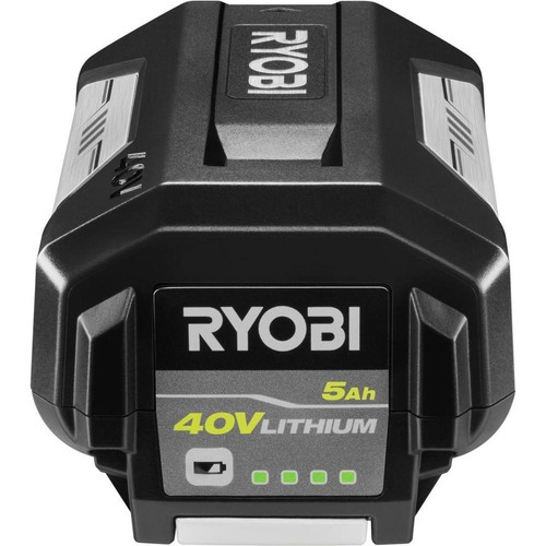 Ryobi 40 Volt Lithium Ion 5 Ah High Capacity Battery Op4050a Lasts 2x Longer